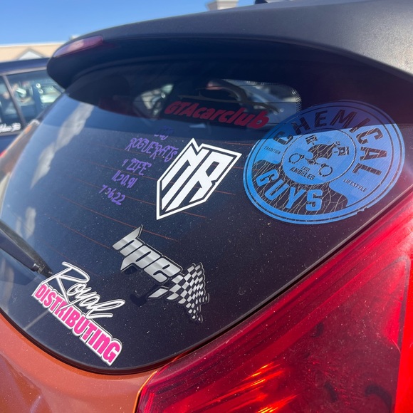 Custom vinyl slap stickers - Picture 3 of 3